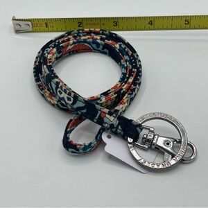 Vera Bradley Floral Keychain Lanyard